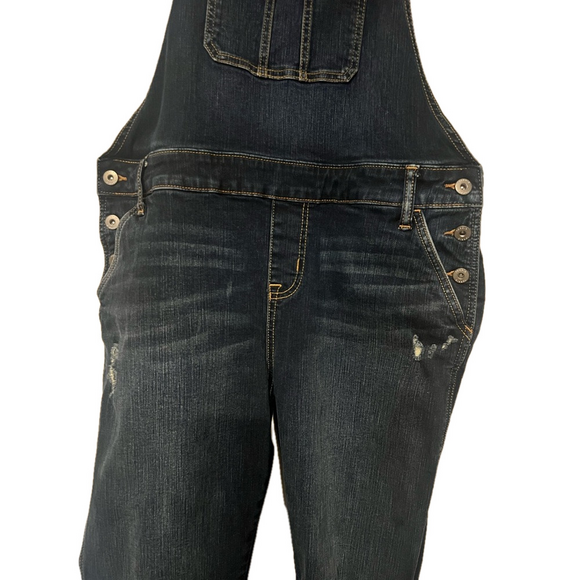EUC TORRID Denim Overalls Size 16 - Picture 3 of 11